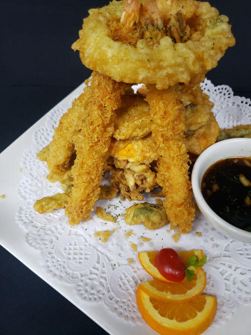 D. Shrimp & Scallop Tempura